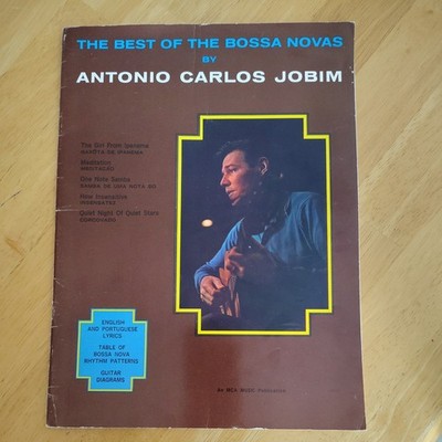 Antonio Carlos Jobim - The Best Of Bossa Novas Lyrics, Patterns, Guitar Diagrams