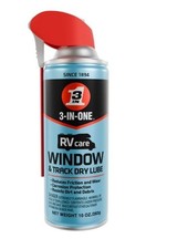 3-IN-ONE RV Care Window  Track Dry Lube Spray FREE SHIPPING 