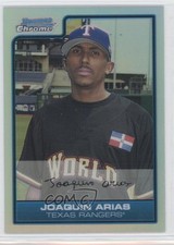 2006 Bowman Draft Chrome Futures Game Refractor Joaquin Arias #FG40 0c2