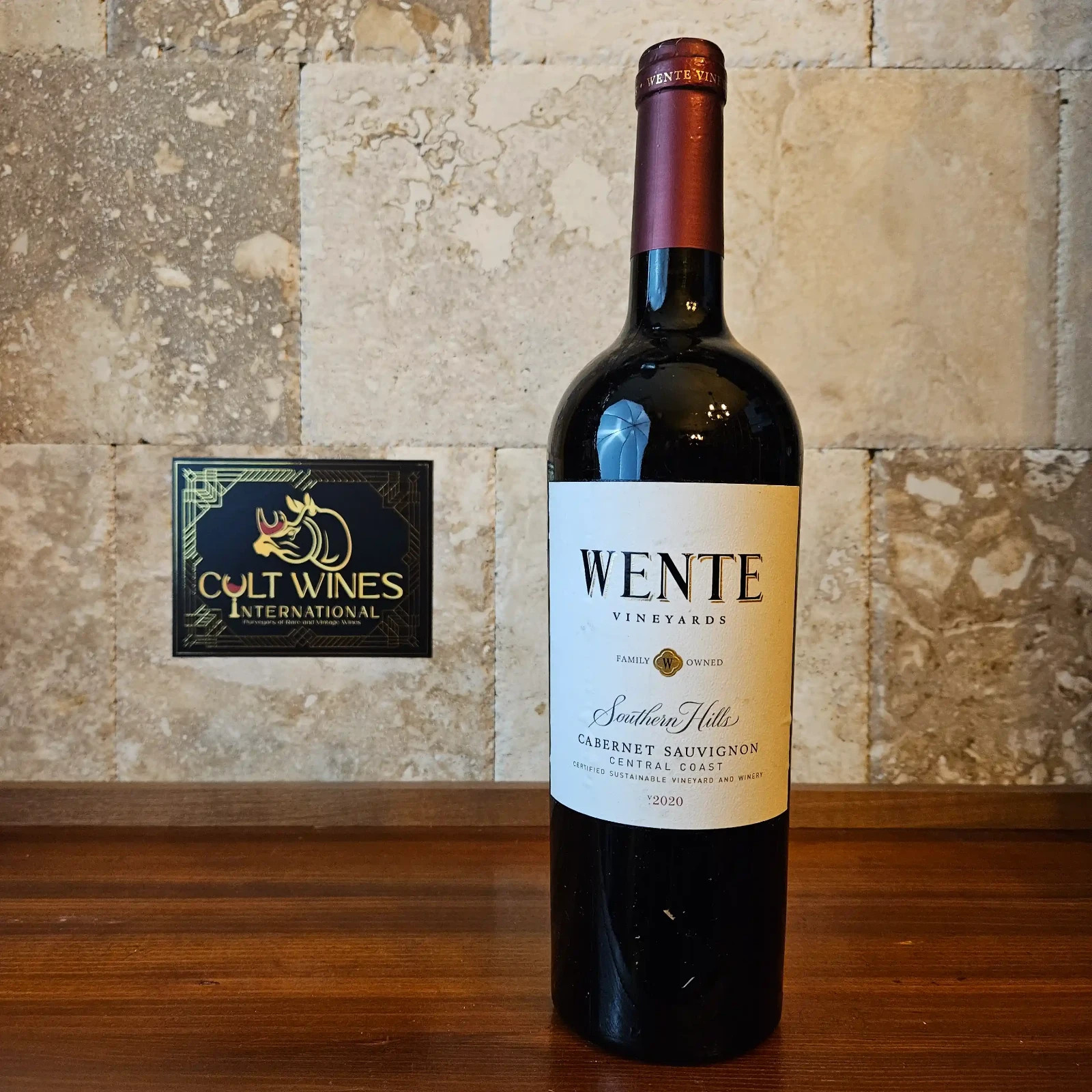 2020 Wente Vineyards Southern Hills Cabernet Sauvignon wine [JS-90pts]