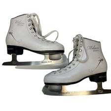 Lake Placid Milan 6000 Figure Skates W/Imperial Elite Blades Size 6