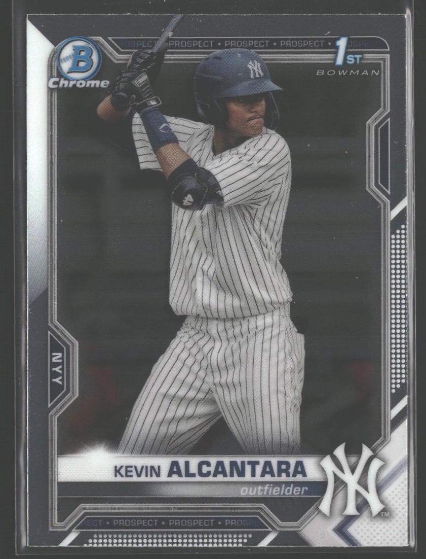 2021 Bowman #BCP-97 Kevin Alcantara Chrome Prospects