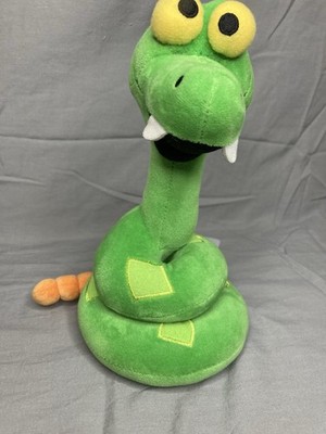 Disney Parks/Pixar's KAA Green Plush  9'' Snake from The Jungle Book. Tag