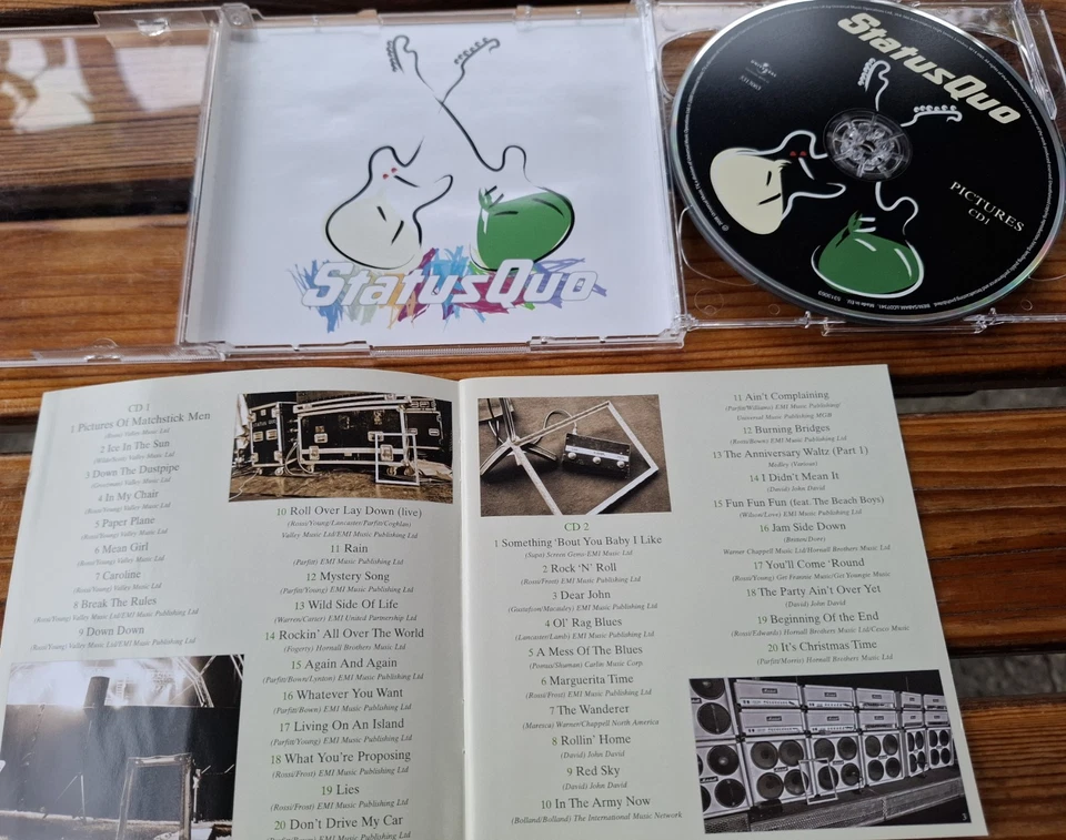 Status Quo - Pictures 40 years of hits - doppio CD - Immagine 4 di 4