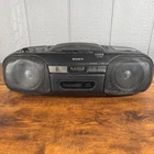 SONY CFD-8 Boombox CD AM/FM Radio Cassette Player/Recorder Vintage 1990s WORKS