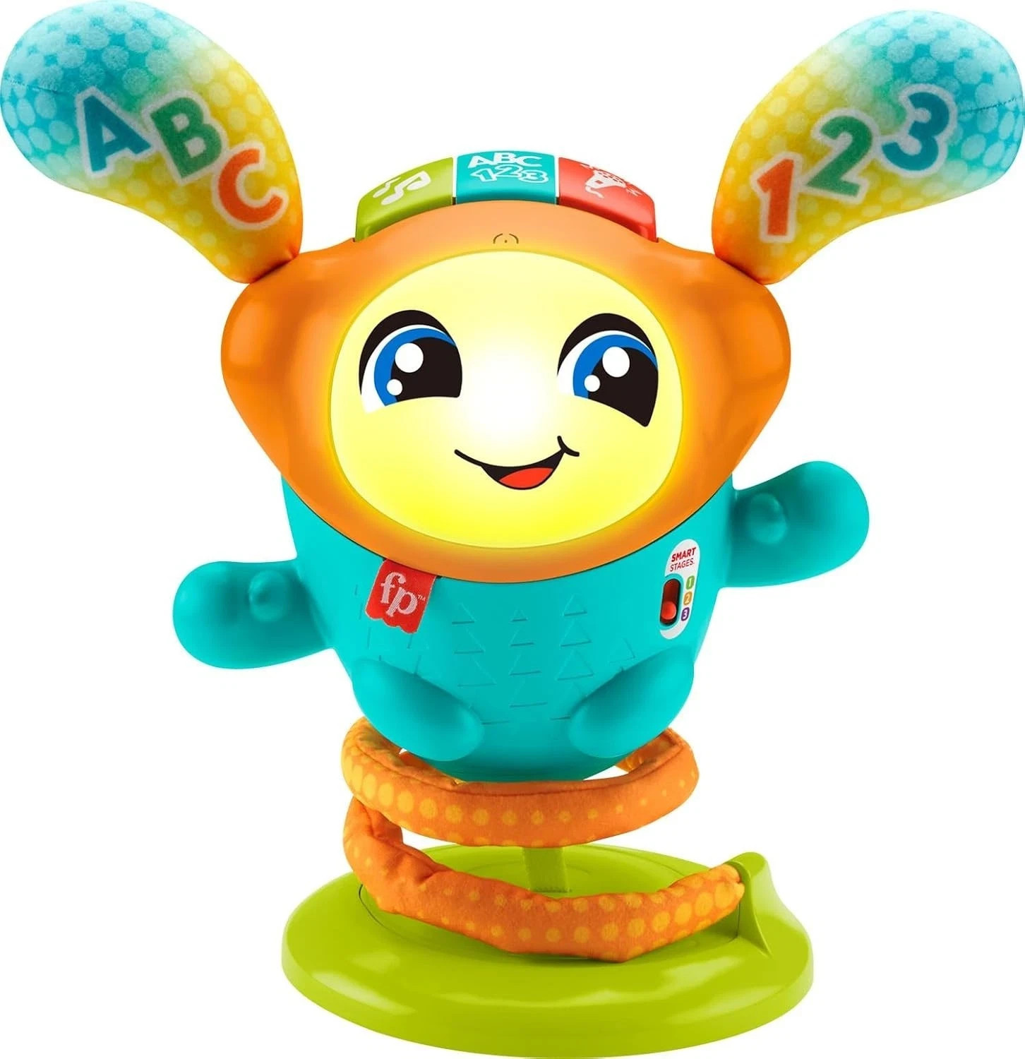 Fisher-Price DJ Bouncin’ Beats Electronic Baby & Toddler Learning Toy