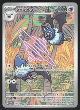 swoobat pokemon card AR 117/86 sv11W White Flare Japanese Part of the community Swoobat (069/203) [Sword & Shield: