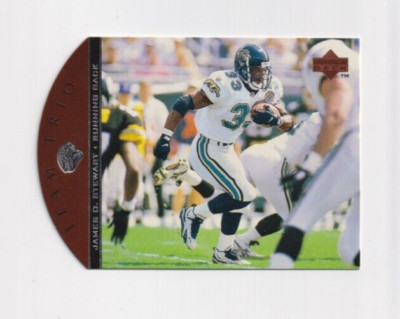 1996 Upper Deck TEAM TRIO # TT76 James Stewart Jacksonville Jaguars