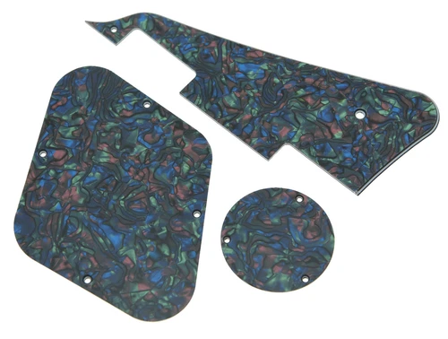 Abalone Pearl LP Pickguard Rear Control Plate Cavity Cover for Gibson Les Paul