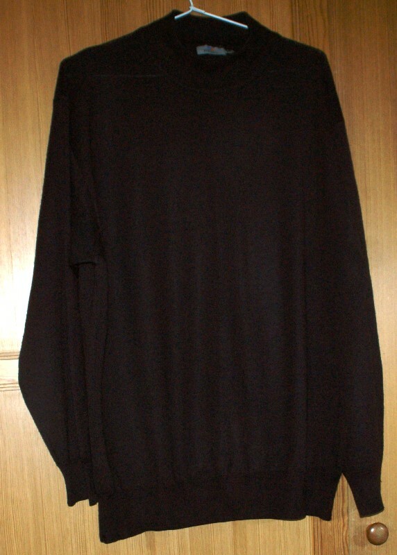 PULL homme marque BRICE Taille Couleur Bordeaux Col montant