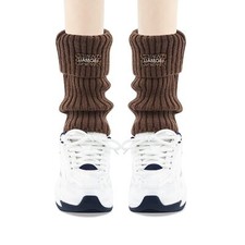 Womens Ankle Leg Warmers Knit Long Socks for Winter Boots Yoga Dance Ribbed