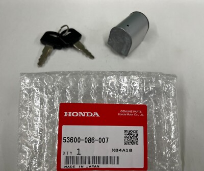 Genuine Honda Handlebar Steering Lock & Key Set CB CMX VT VF GL