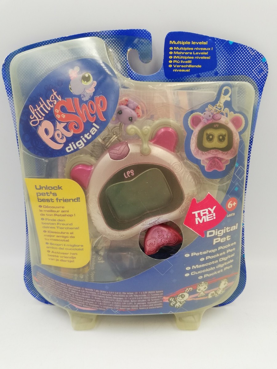 Littlest Pet Shop Pocket Virtual Pet Pink #68878 - HTF Hasbro 2008