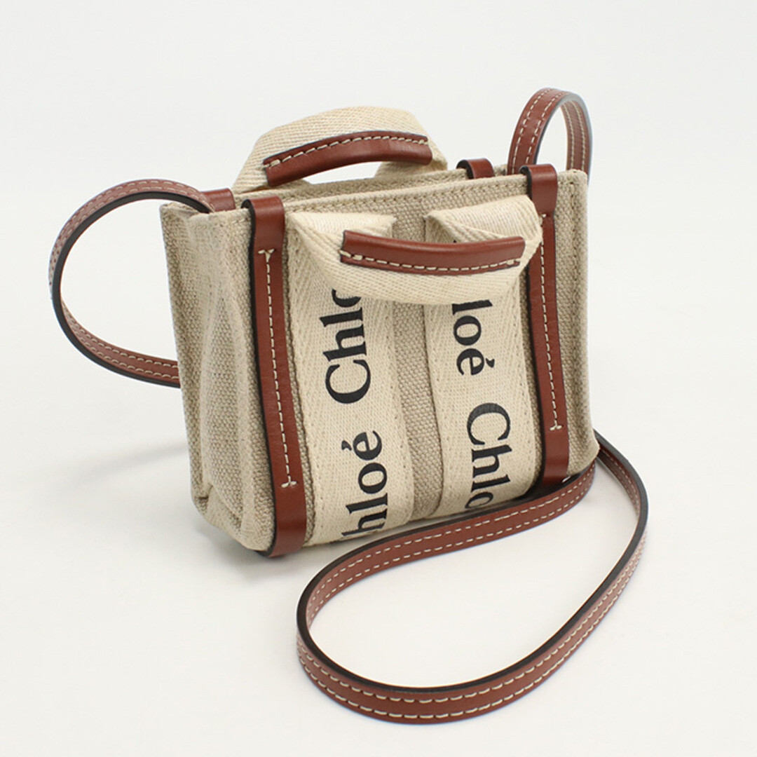 トートバッグ CHLOE WOODY NANO TOTE BAG クロエ CHLOE Woody ウッディ ナノトートバッグ 2WAY