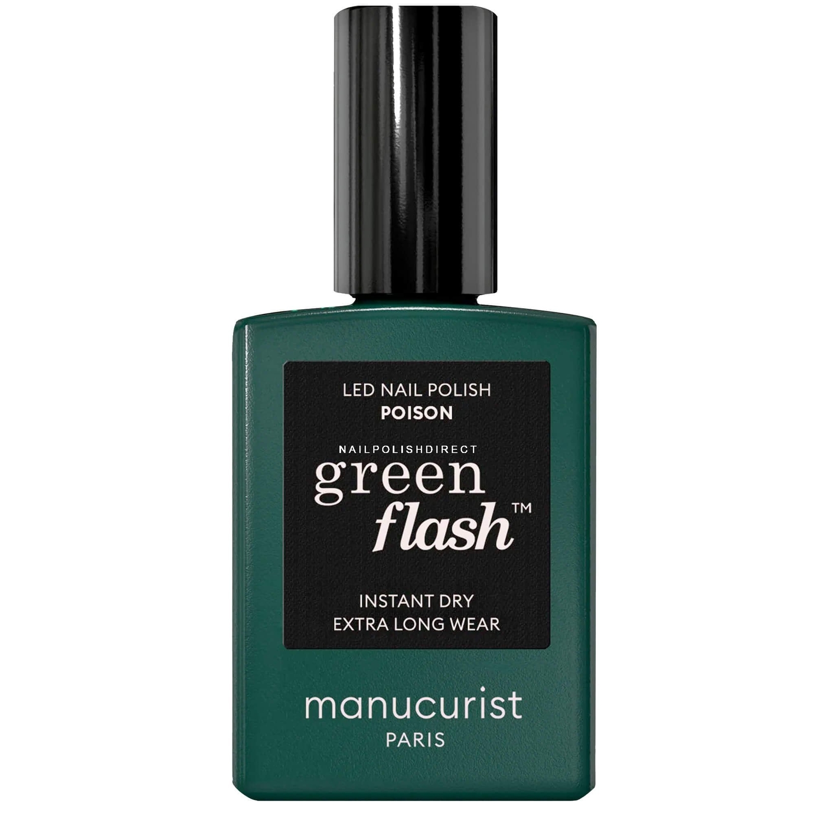 Manucurist Green Flash Gel Polish - Poison 15ml (51376)