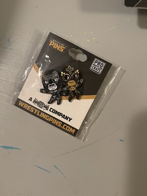 Pro Wrestling Crate Exclusive The Lucha Bros Babyfaces Lapel Pin AEW Fenix Penta