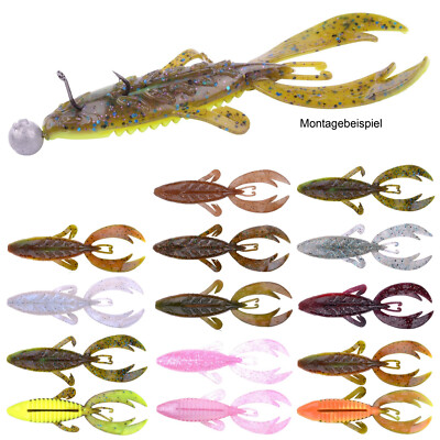 Spro Komodo Claw 110 Made in USA Gummi Krebs Craw Creature Finesse Lure Köder