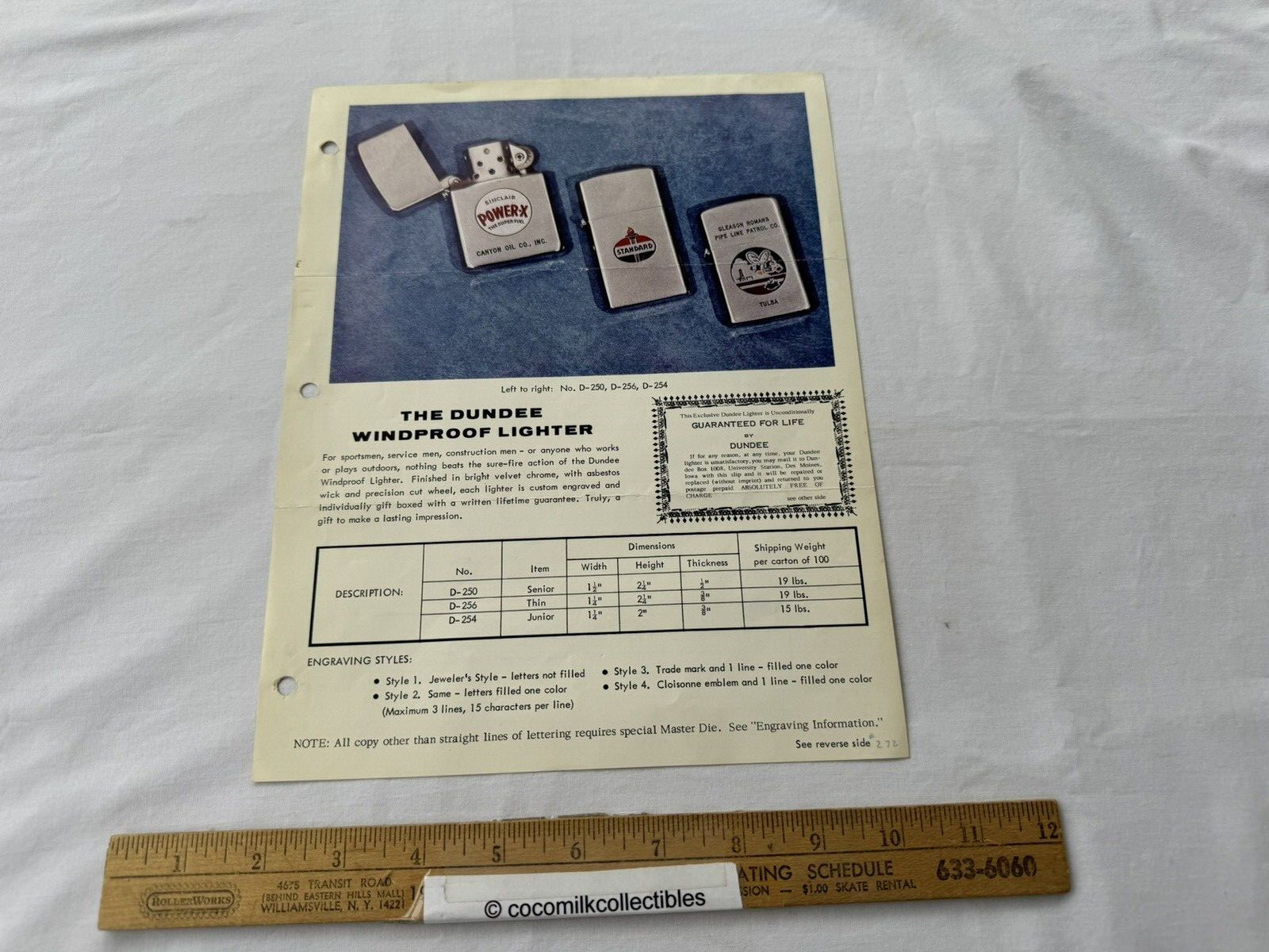Prices Advertising