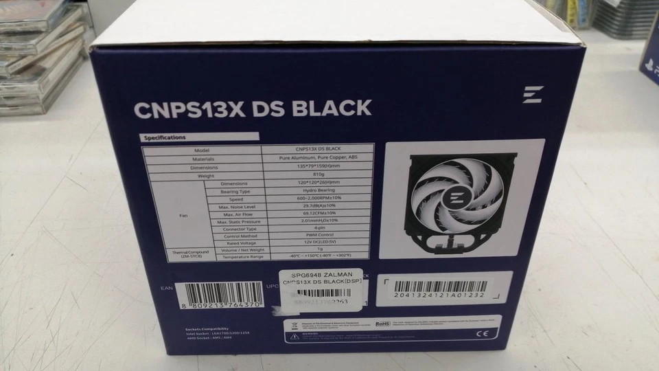 ZALMAN CNPS13X Black CPU Cooler From Japan - Image 4 of 4