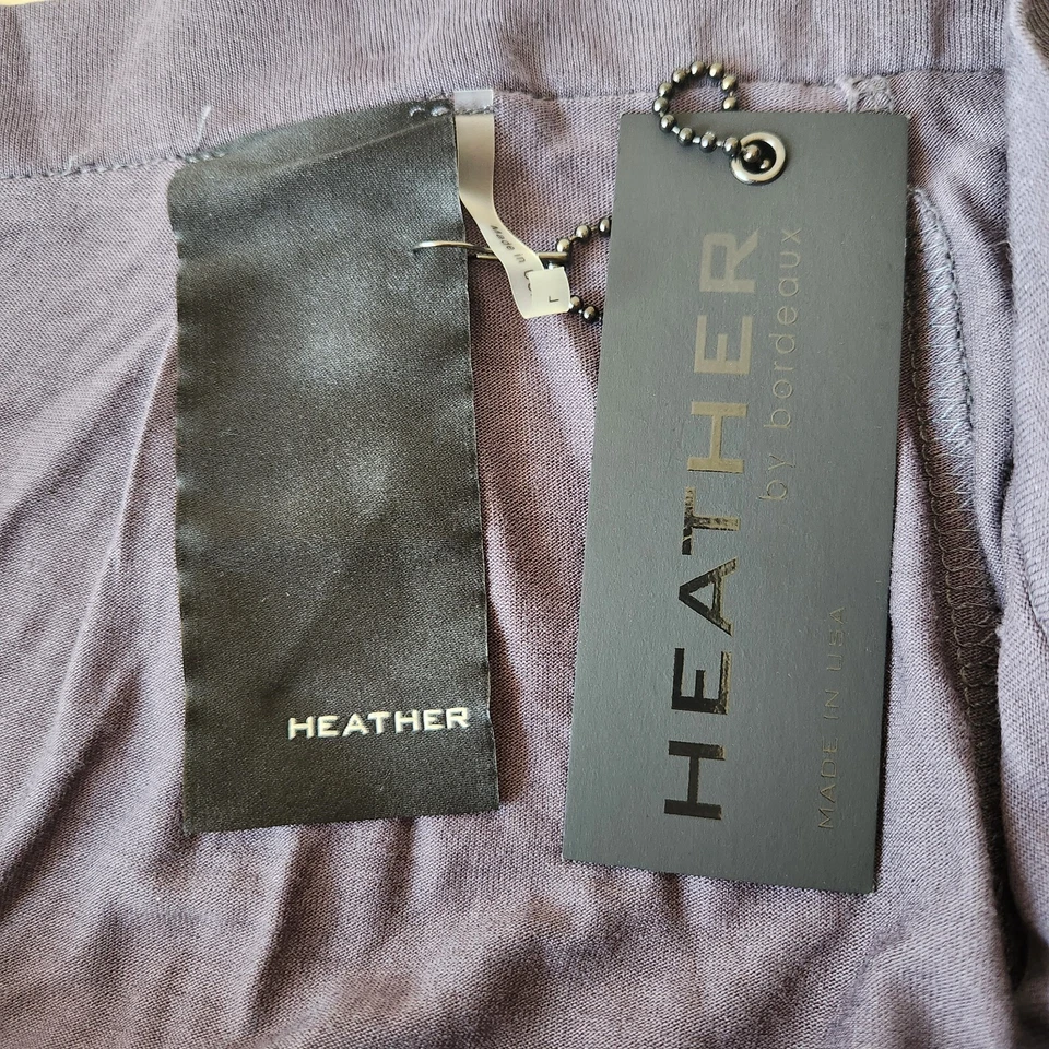 Heather By Bordeaux Womens Midi Skirt Size Large Gray Pleated New - Image 4 of 4