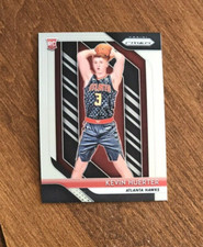 Kevin Huerter 2018-19 Prizm Base Rookie Card #68 Sacramento Kings Hawks RC. rookie card picture