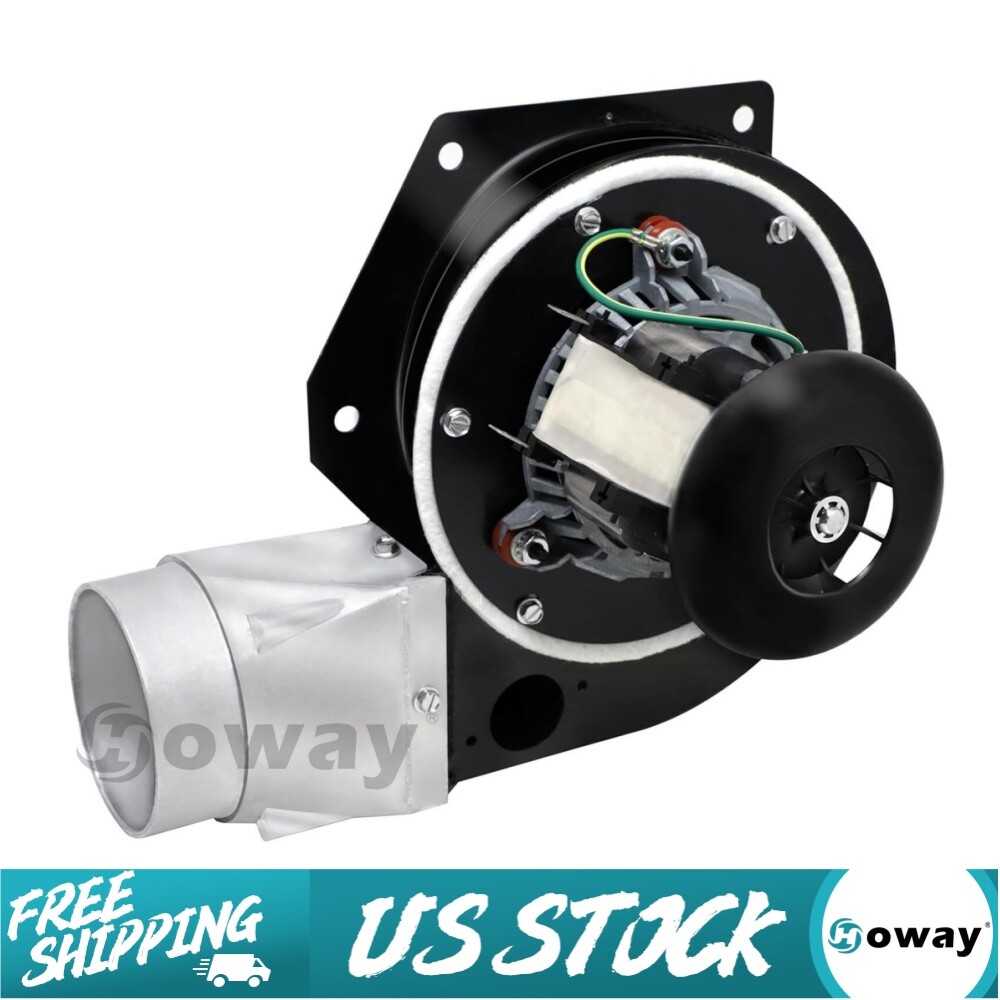 US Stove 5660, Ashley, King, Vogelzang Combustion Blower Exhaust Motor Fan 80602