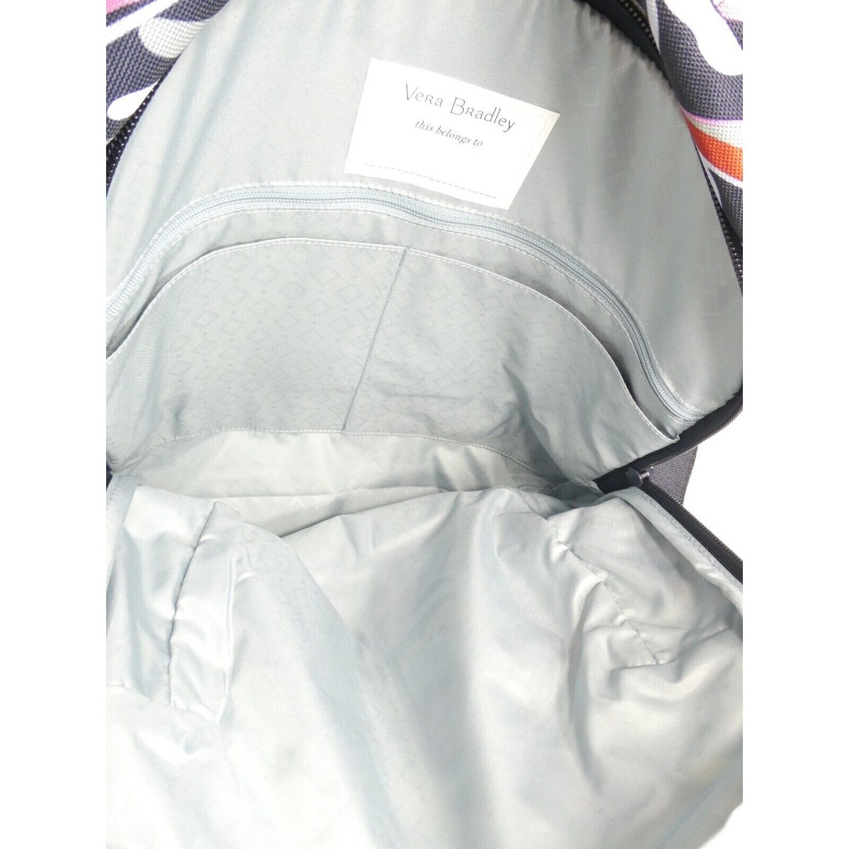 Vera‎ Bradley Mod Paisley Lighten Up Essential Expandable Backpack NWT Vera Bradley Mod Paisley Lighten Up Essential Expandable  main image 2