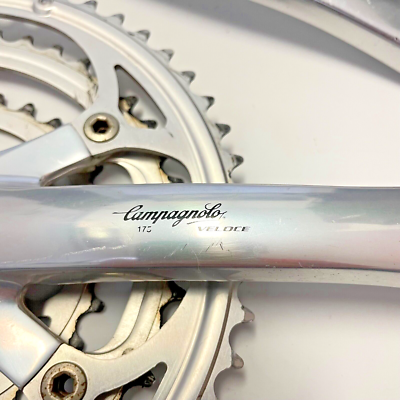 CAMPAGNOLO VELOCE CRANKSET TRIPLE 52-42-30 TOOTH 175 MM ARM LENGTH