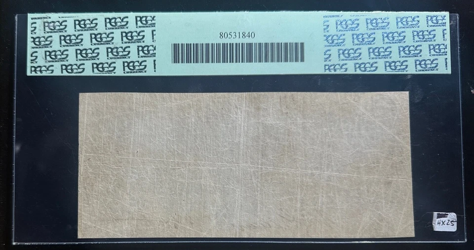 1862 T-43 $2 The Confederate States of America Note - CIVIL WAR Era PMG VF 25 - Image 2 of 2