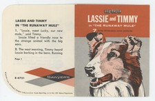 Lassie and Timmy and Runaway Mule 1958 View-Master Reel B-4721 Excellent Cond.