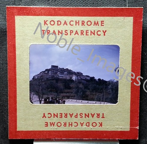 1953 Ancient City of Volubilis Morocco Red-Border Kodachrome Slide - Picture 2 of 2