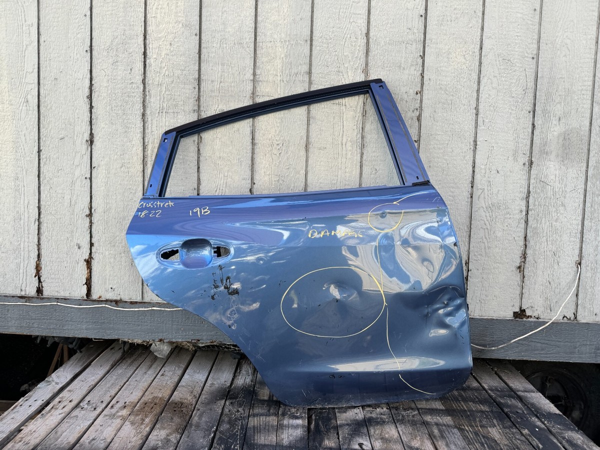 2018-2022 Subaru Crosstrek Right Rear Door Shell | Genuine OEM | Blue