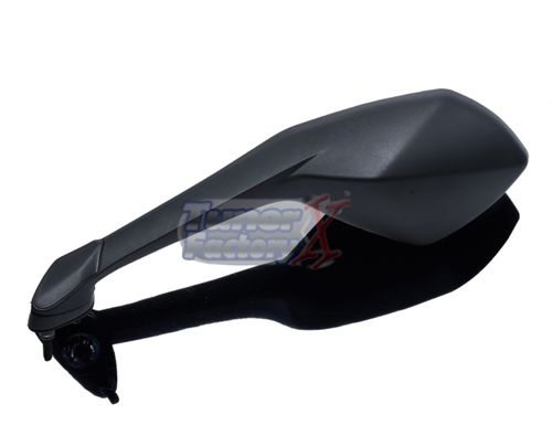 FOR Triumph Daytona 675R Mirrors 2013 2014 2015 2016 2017 2018 2019 BLACK SET - Picture 2 of 4