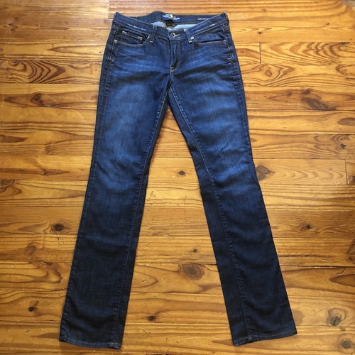 Jeans da donna blu Lucky Brand ZOE gamba dritta lavaggio medio taglia 10/30 - Foto 2 di 11