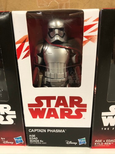 Star Wars Hasbro Disney Darth Kylo Ren Stormtrooper Capt Phasma 6" Figuren 4er Pack - Bild 4 von 5