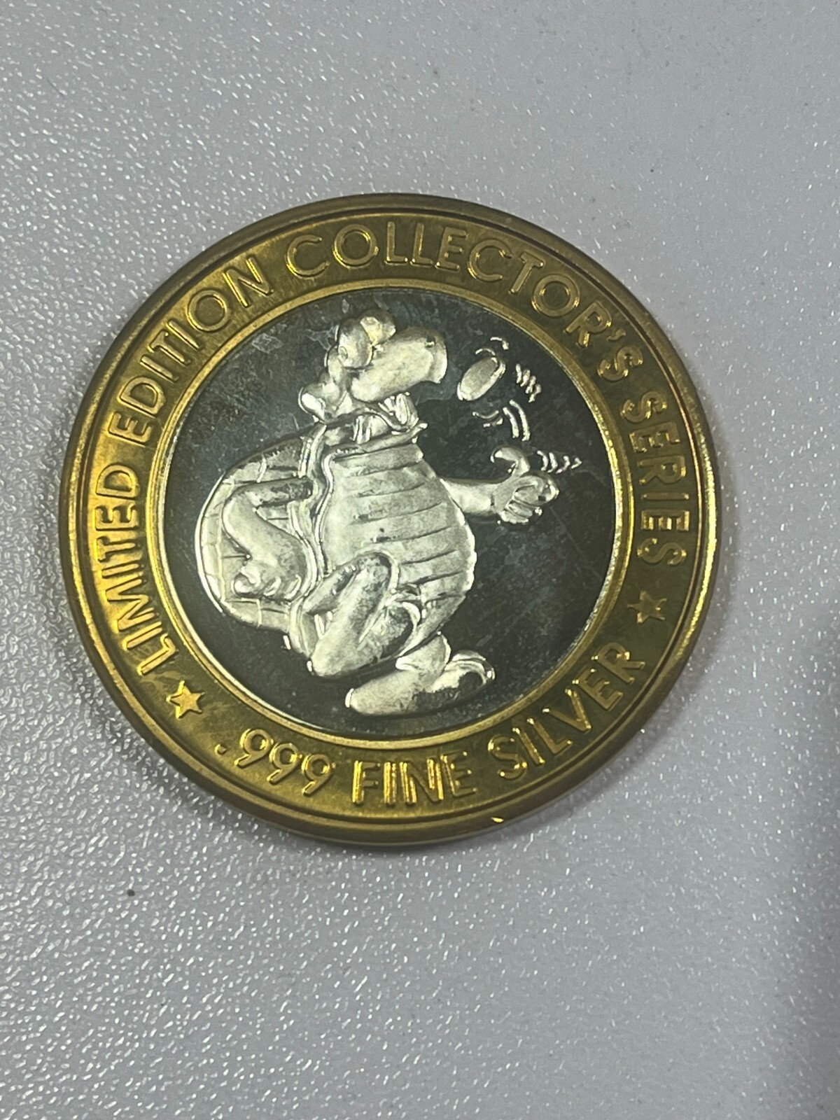 Limited Ed 10 Silver Strike Casino Chip St Croix CasinoTurtle