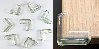 K&B VERTRIEB Protección de esquinas 8 uds tope de seguridad para bebés tapas de protección protección protección contra golpes protección de bordes 175