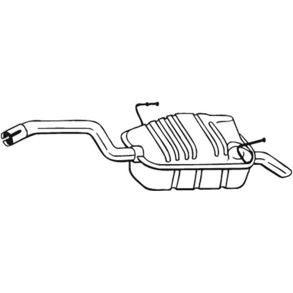 Bosal EndschalldäMpfer SchalldäMpfer FüR CitroëN C8 Peugeot 807 190-905-image