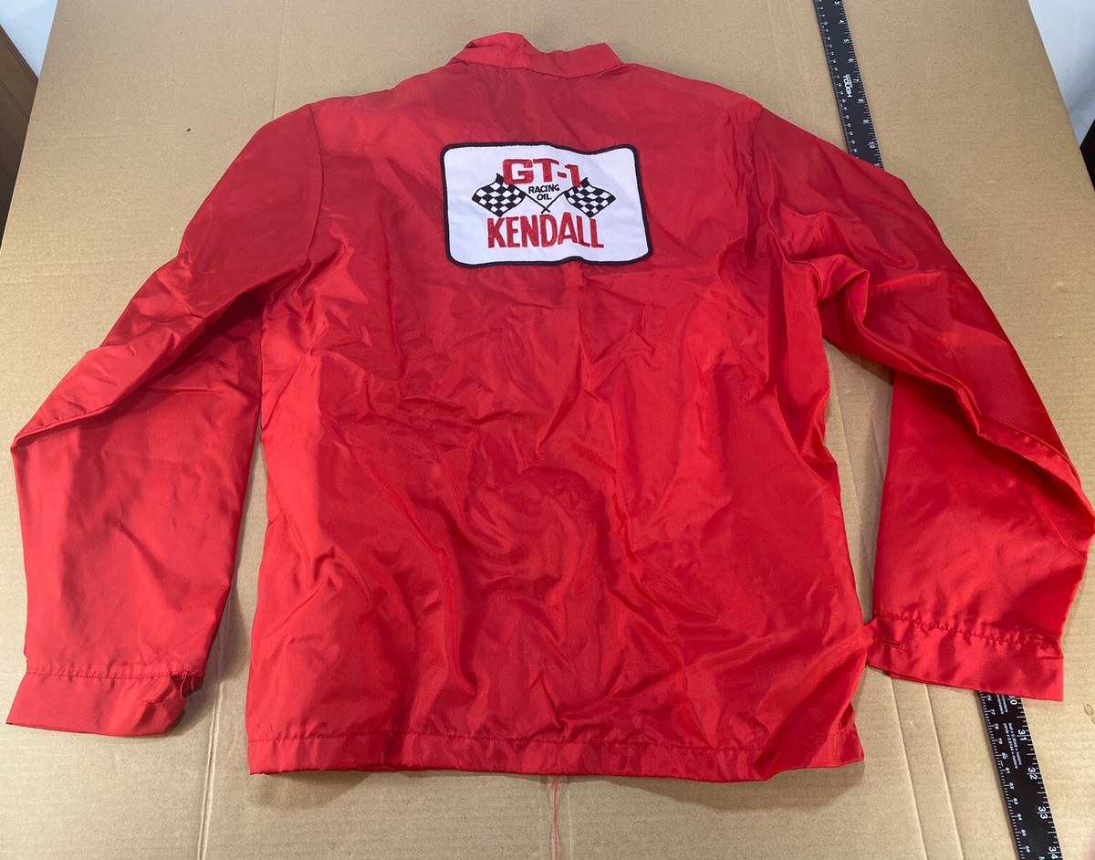Vintage 60s 70s Drag Racing NHRA GT-1 Kendall Windbreaker Coat