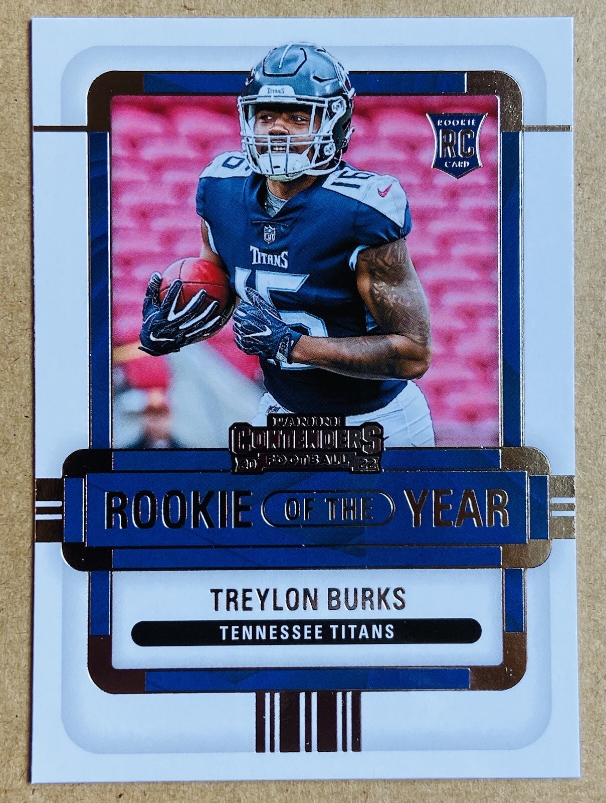 2022 PANINI CONTENDERS TREYLON BURKS ROOKIE OF THE YEAR INSERT RC #ROY-TBU NM