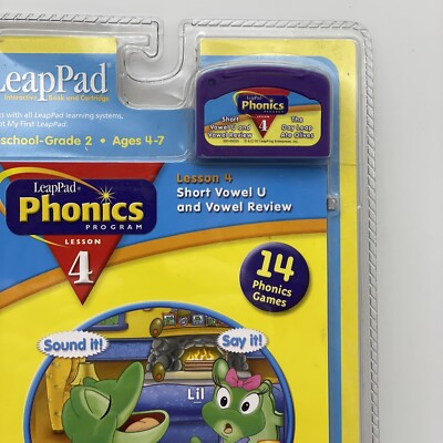 Leap Pad and Phonics program 1〜10, 4 Activity Book Leap Frog Leap Pad Phonics Program Lesson 4 Interactive Book and