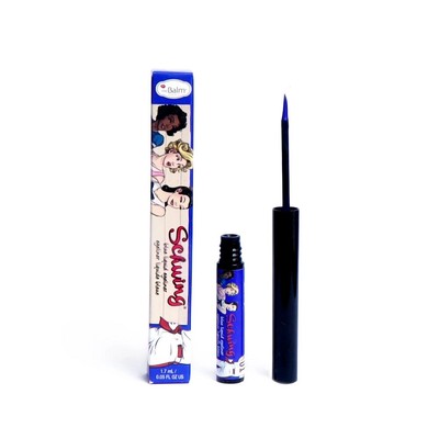 The Balm Schwing Flüssig-Eyeliner Blau 1,7ml Langhaltend Matttief