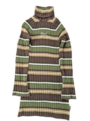 Kickers roll neck fitted knit jumper dress  Size UK10 (M)