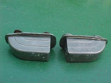 2 LEEDY Ludwig drums small tom nickel plated lugs w/ gaskets and mounting screws