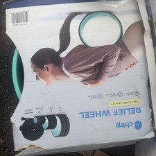Chirp Relief Wheel - Back  Neck Pain Set 3 Pack with Travel Carrying Case NEW