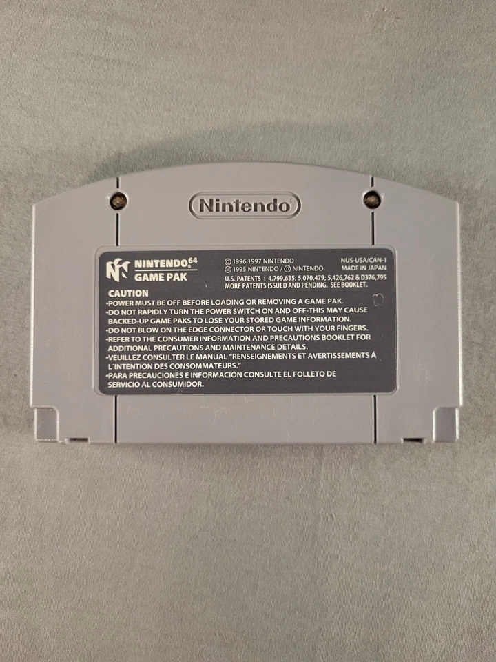 GoldenEye 007, N64, Loose, Authentic! - Image 2 of 2