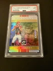 2017 Donruss Optic -  Patrick Mahomes II, Len Dawson- Illusions #20 PSA 9