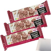 Hofgut Chocolate Peanut Cookies 3Er Pack 3X150G Packung Usy Block
