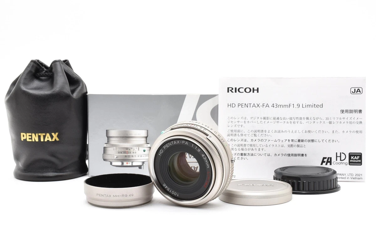 Pentax FA Limited 43mm Focal Camera Lenses for sale | eBay