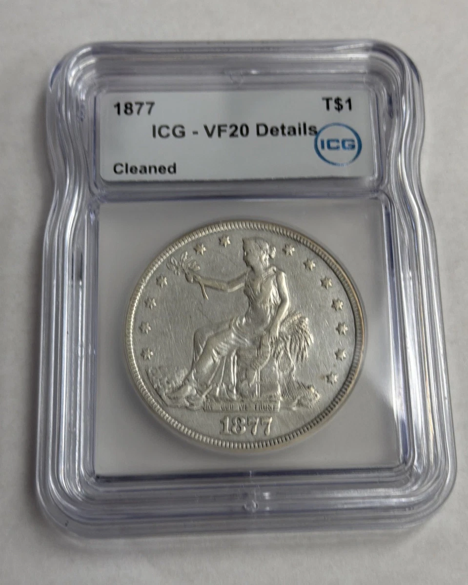 25+ US Trade Dollars (1873-1885) 1877 for sale | Updated Oct 2026